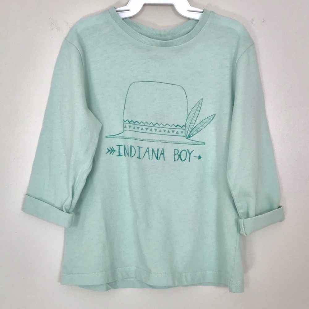 1 left! 12-18m NWT Zara “Indiana Boy” Tee - Picture 6 of 7